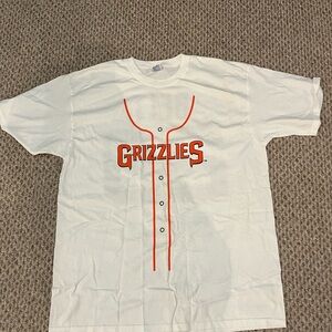 White Grizzlies Graphic T-Shirt